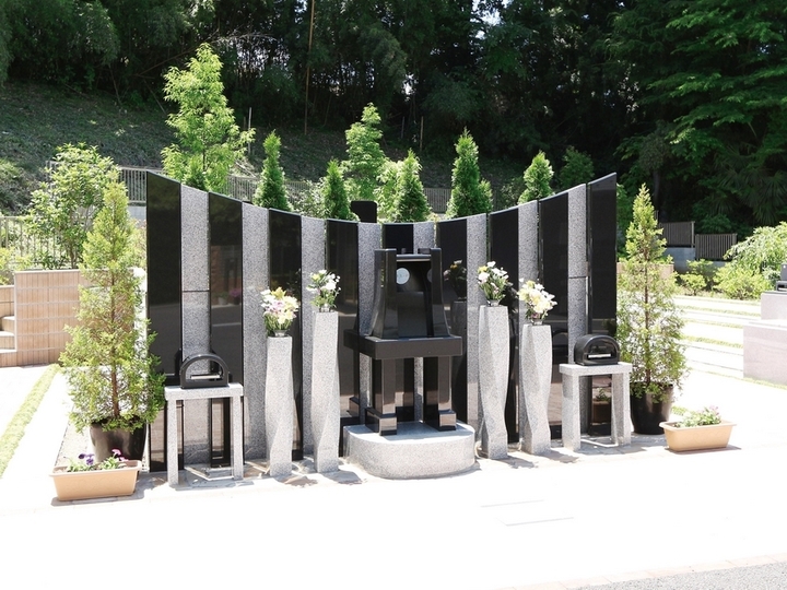 川口　永久の絆の永代供養　永代供養墓全体写真