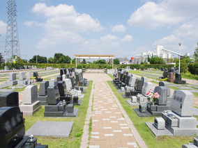 大宮霊園の墓　通常区画全体