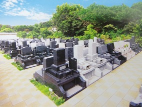 川口霊園　かわぐちの杜の墓　通常区画全体