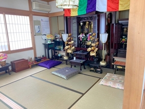 志和聖地霊苑の本堂