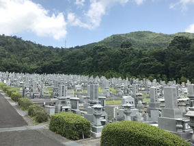 東広島市営　ひがしひろしま墓園の墓　通常区画全体