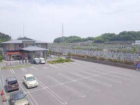 大阪生駒霊園の入り口