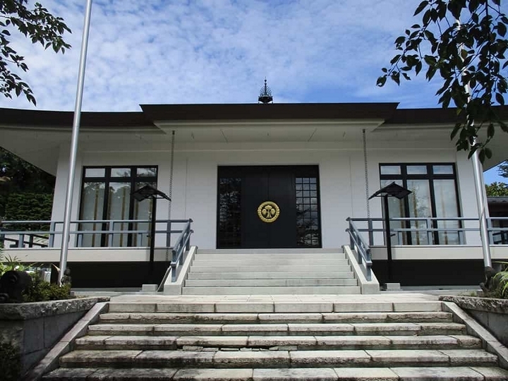 命帰山　長延寺の外観