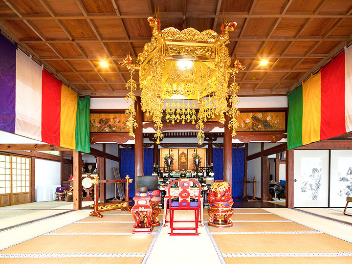 安養寺の区画図