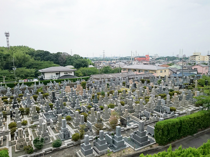 平和台霊園の外観