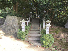 吉祥寺　新東墓地の入り口