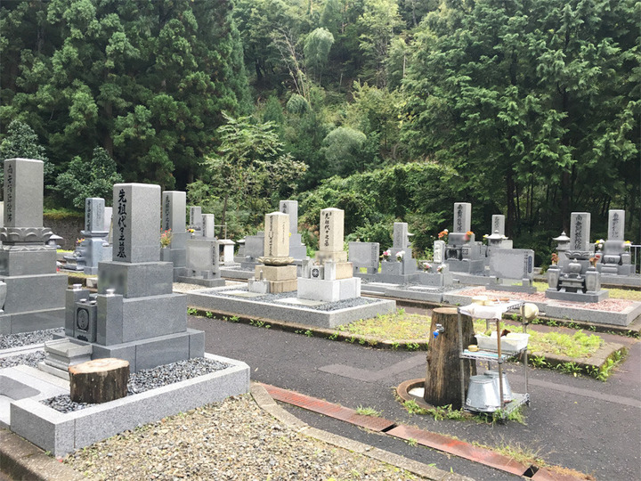 南越前町営　南条霊園の全体写真
