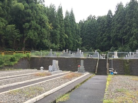 南越前町営　南条霊園の外観