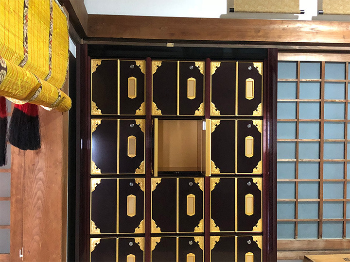 大源寺の個別の納骨ブース