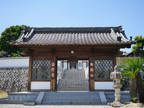 海岸寺の入り口