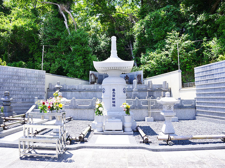 海岸寺の永代供養　永代供養墓全体写真