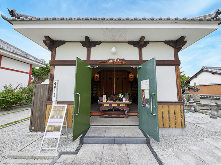 極楽寺の区画図