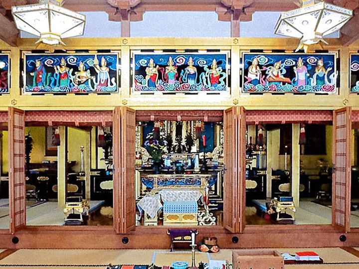 萬榮寺の本堂