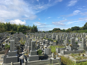 今治市営　大谷墓園墓地の外観