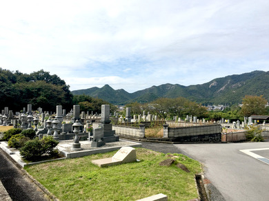 和気町営　藤野霊園の外観