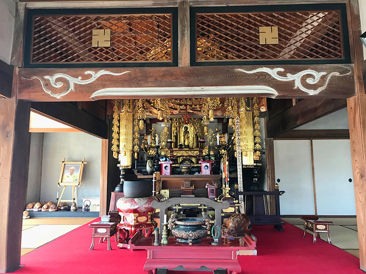 一向寺の本堂