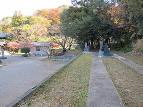 谷性寺の全体写真