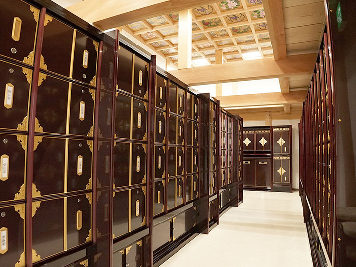 玉泉寺の区画図