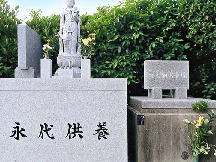 善光寺の永代供養　永代供養墓全体写真