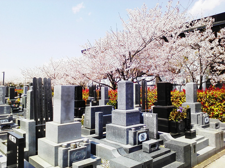 上尾靈園の外観