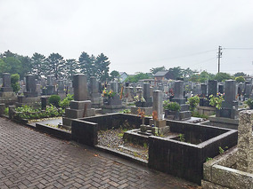 浜松市営　中沢墓園の外観