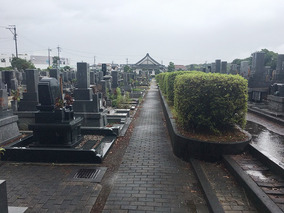 浜松市営　中沢墓園の全体写真