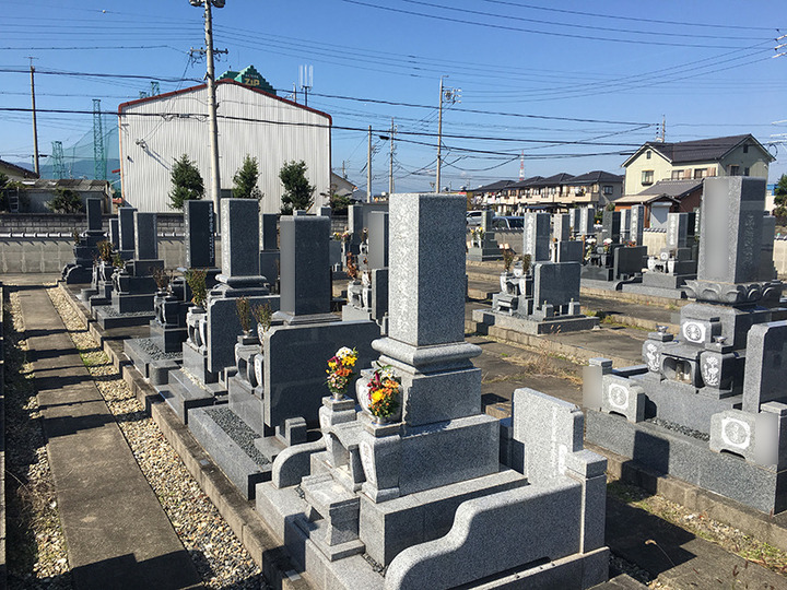 愛西市営　佐屋第２霊園の全体写真