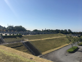 岡崎市営　岡崎墓園の全体写真