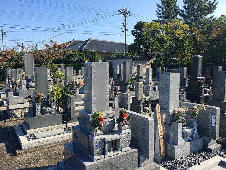 刈谷市営　青山斎園墓園の全体写真