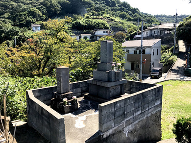 呉市営　警固屋墓地の外観