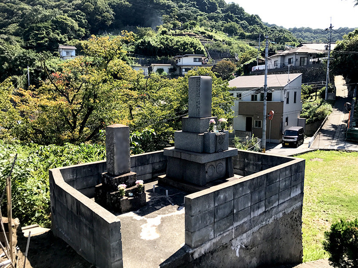 呉市営　警固屋墓地の外観