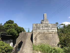 呉市営　警固屋墓地の入り口