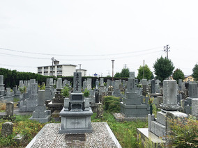 山口市営　ふしの第二墓地の全体写真