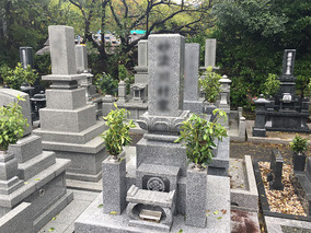 萩市営　西の浜墓地の墓その他イメージ