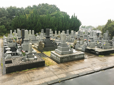 山陽小野田市営　東墓地公園の外観