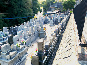 北九公園墓地の外観