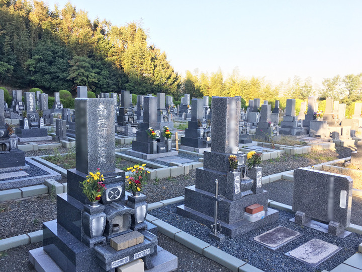 常滑市営　高坂墓園の外観