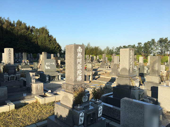 常滑市営　高坂墓園の全体写真