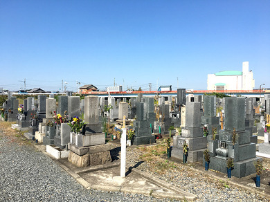 瑞穂市営　ほづみ霊園の外観
