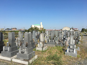 瑞穂市営　ほづみ霊園の全体写真