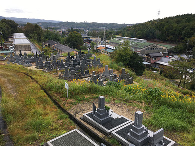 土岐市営　駄知墓地公園の外観
