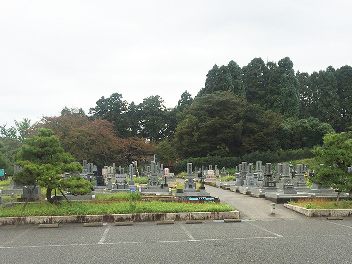 津幡町営　鷹の松南墓地公園の全体写真
