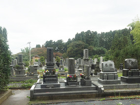 津幡町営　鷹の松南墓地公園の墓　通常区画全体