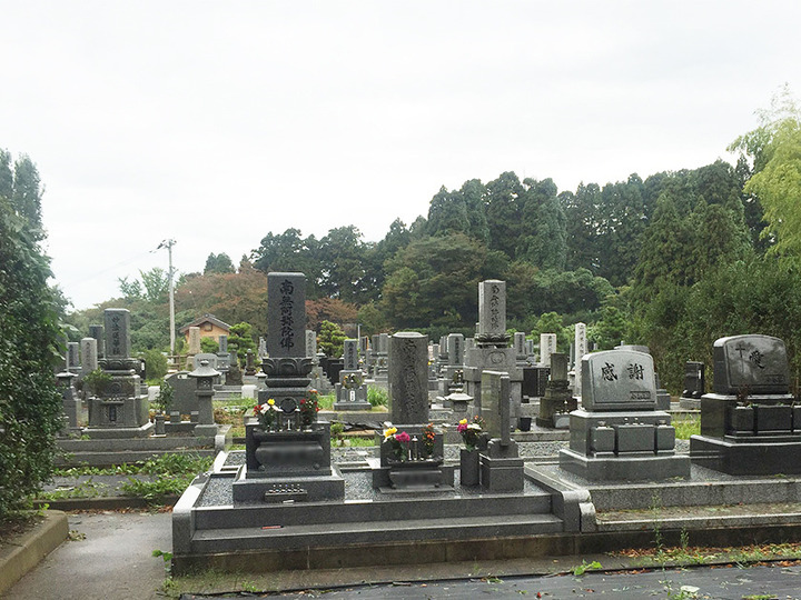津幡町営　鷹の松南墓地公園の墓　通常区画全体