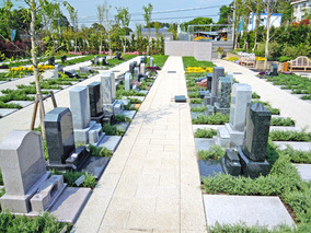 川口メモリアル　和楽邸の墓　通常区画全体