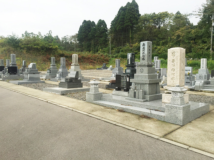 かほく市営　宇ノ木墓地公園の墓その他イメージ