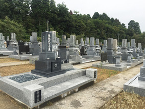 かほく市営　宇ノ木墓地公園に建墓できる最安墓石