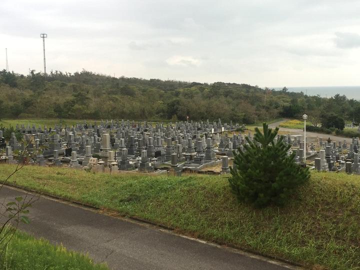 内灘町霊園の全体写真