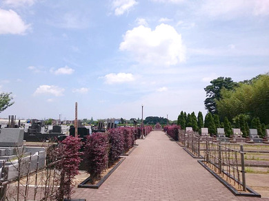 富里中央霊園の外観