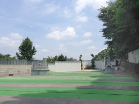 東山霊園の外観